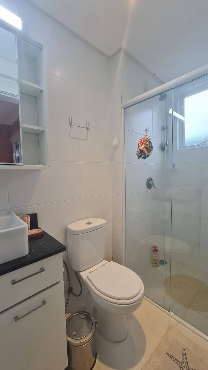 Baño suite con balcon
